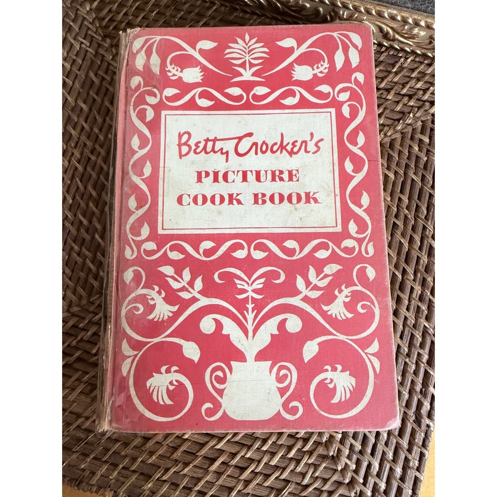 Vintage 1950 Betty Crocker's Picture Cook Book First Edition Second Printing